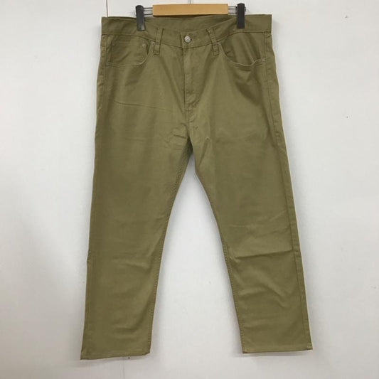 リーバイストラウスアンドコー Levi Strauss & co. パンツ デニム、ジーンズ 502 チノパン カジュアルパンツ ストレートパンツ ストレッチパンツ 36インチ 無地 ベージュ / ベージュ /  メンズ USED 古着 中古 10107189