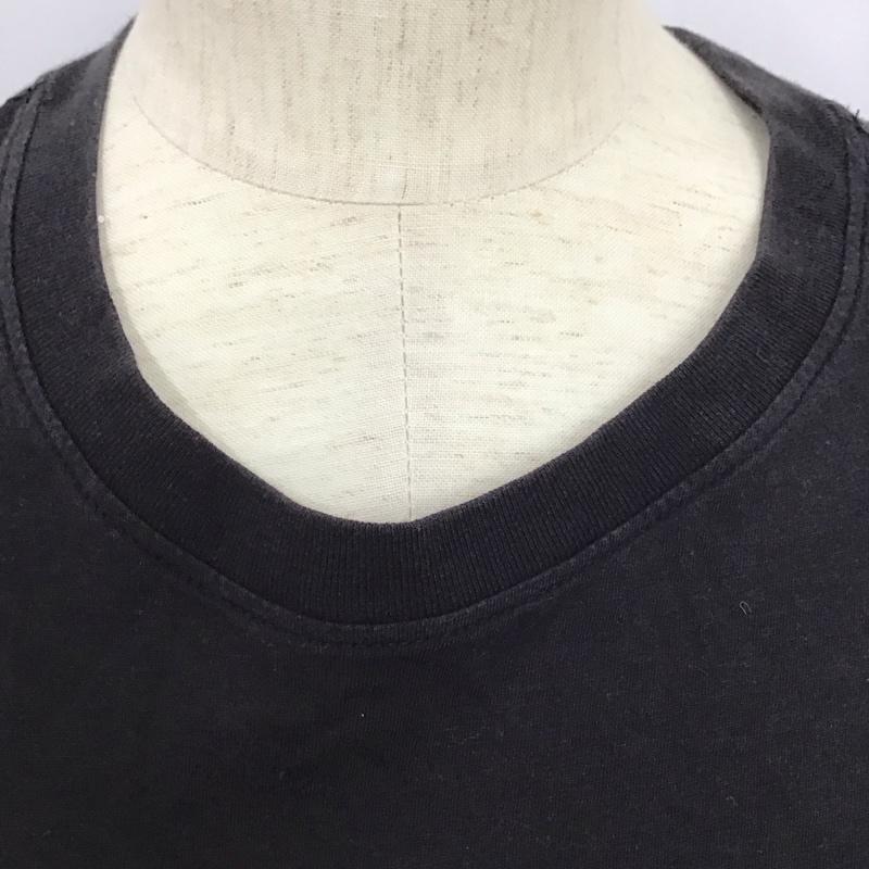 エンポリオ アルマーニ イーエーセブン EMPORIO ARMANI EA7 Tシャツ 半袖 1S237 クルーネック S ロゴ、文字 黒 / ブラック /  メンズ USED 古着 中古 10126072