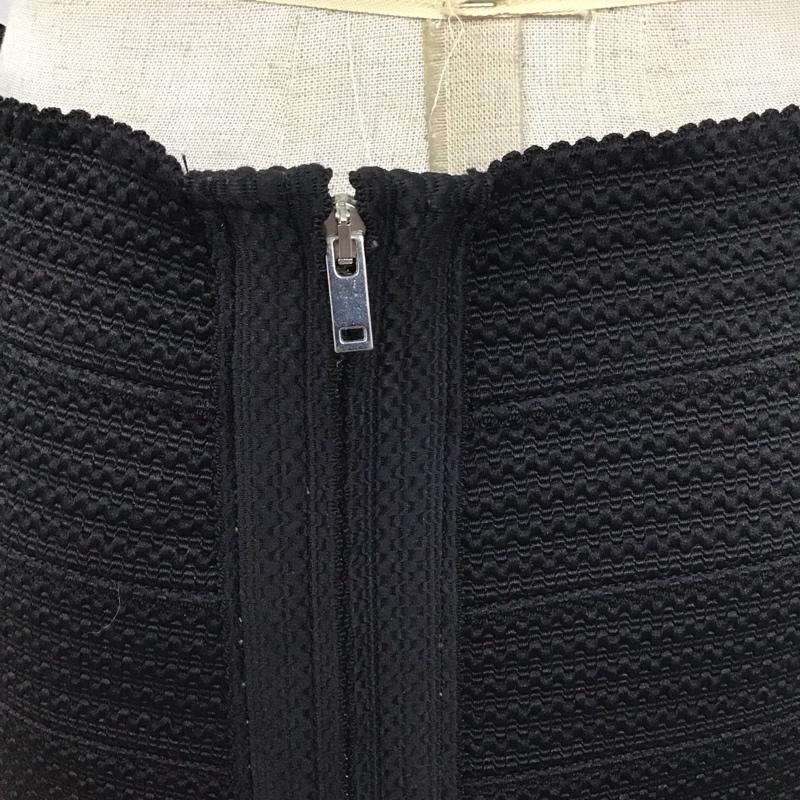 ザラベーシック ZARA BASIC スカート ひざ丈スカート 1752 051 800 フルジップ タイトスカート M  黒 / ブラック /  レディース USED 古着 中古 10112560