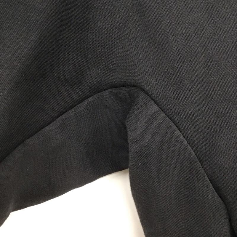 アディダス adidas パーカー 長袖 gf6977 ジップパーカー スポーツウェア ロゴ、文字 黒 / ブラック /  メンズ USED 古着 中古 10144550