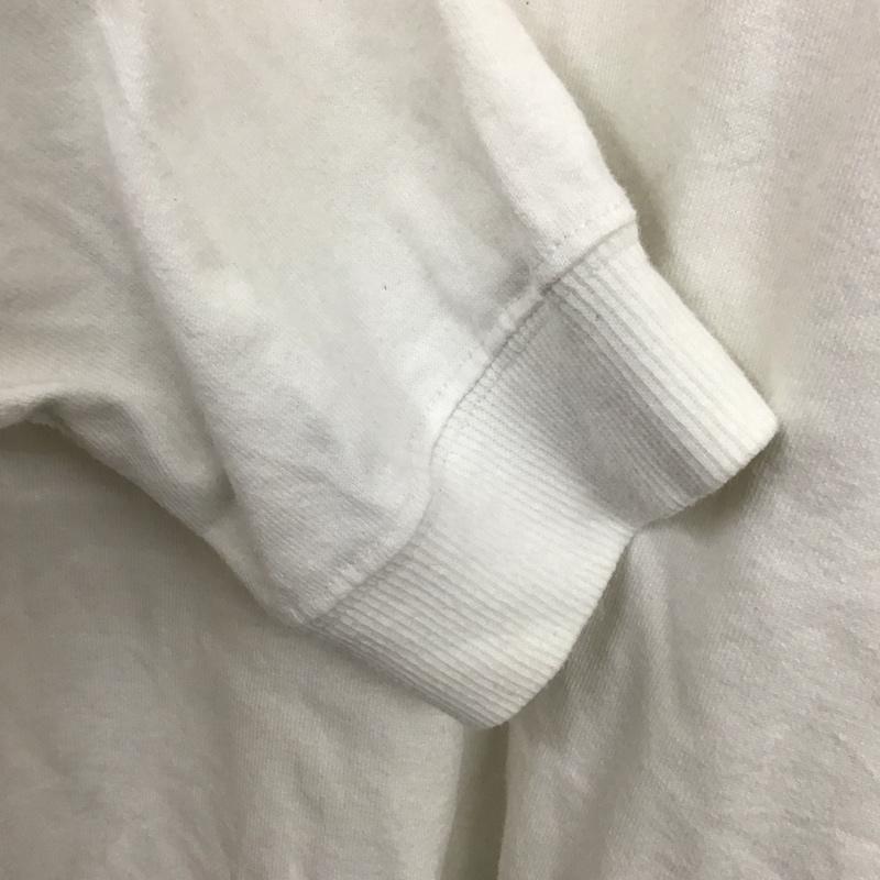 キャリー CALEE カットソー 長袖 長袖カットソー クルーネックカットソー プリントカットソー XL プリント 白 / ホワイト /  メンズ USED 古着 中古 10137361