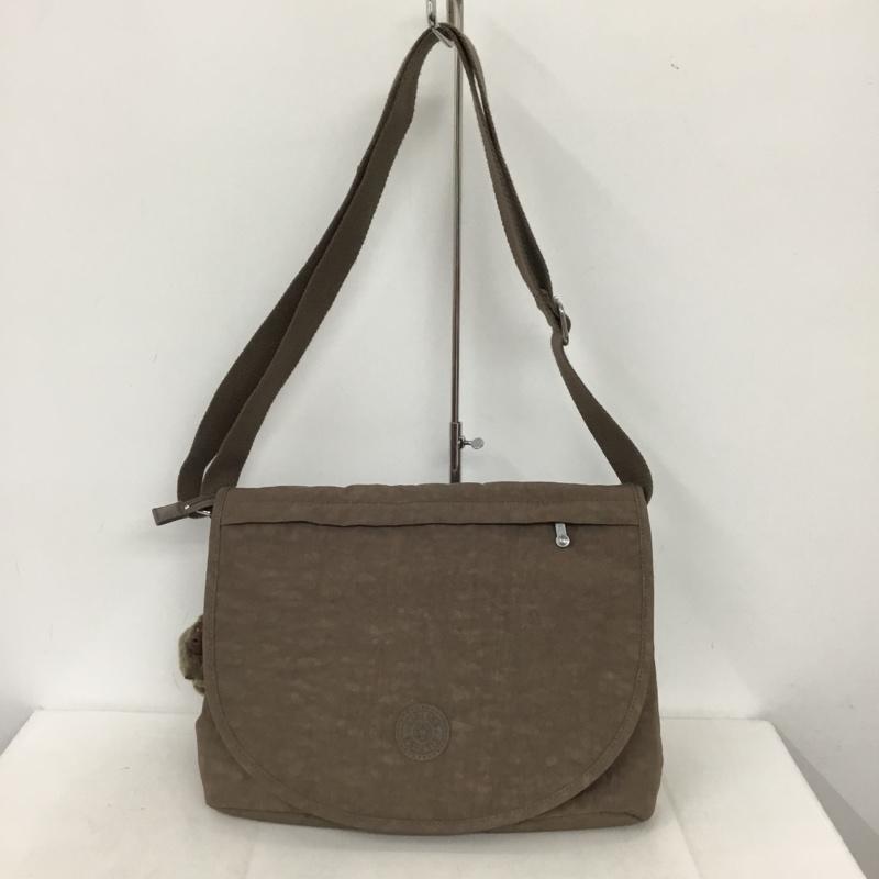 キプリング kipling ショルダーバッグ ショルダーバッグ K16620-757 ゴリラチャーム ロゴ、文字 灰 / グレー /  レディース USED 古着 中古 10136350