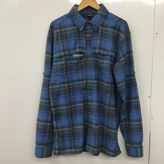パタゴニア patagonia シャツ、ブラウス 長袖 41920fa23 長袖シャツ チェックシャツ 前ボタン M チェック マルチカラー / マルチカラー /  メンズ USED 古着 中古 10136663