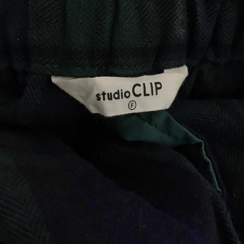 スタディオクリップ studio CLIP ボトムス ボトムス FREE チェック マルチカラー / マルチカラー /  レディース USED 古着 中古 10121733