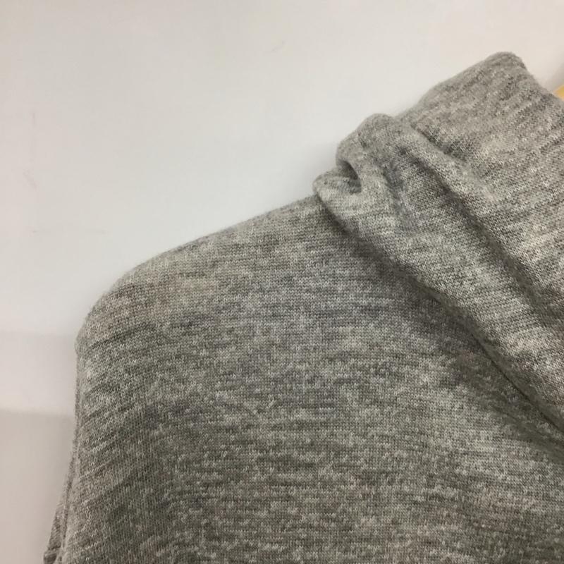 チャンピオン Champion ワンピース ロングスカート cw-q106 長袖ロングワンピース フレアワンピース スウェットワンピース M ロゴ、文字 灰 / グレー /  レディース USED 古着 中古 10141292