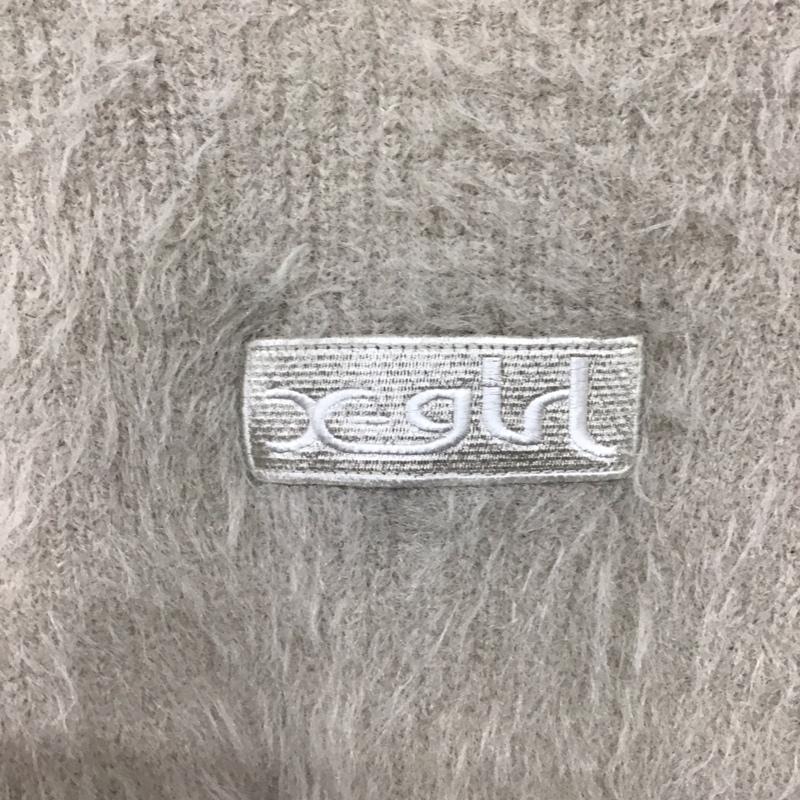 エックスガール X-girl ニット、セーター 長袖 1 無地 ベージュ / ベージュ /  レディース USED 古着 中古 10142747