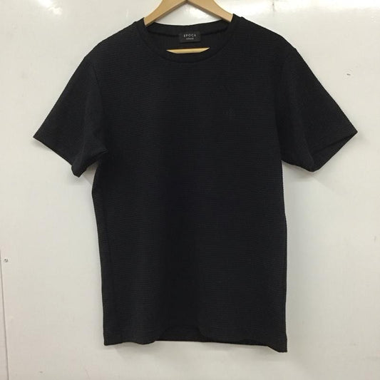 エポカウォモ EPOCA UOMO Tシャツ 半袖 M1P03-111-09 半袖カットソー 無地Ｔシャツ L ロゴ、文字 紺 / ネイビー /  メンズ USED 古着 中古 10135852