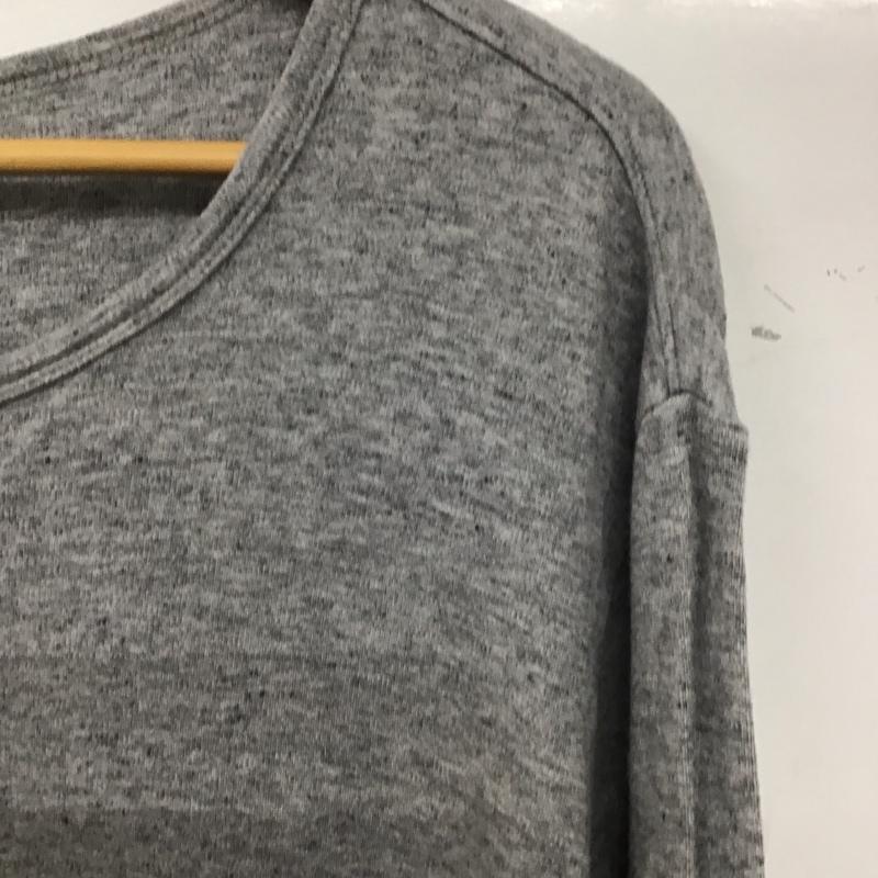 エクストララージ XLARGE カットソー 長袖 長袖カットソー 無地カットソー クルーネック M 無地 灰 / グレー /  メンズ USED 古着 中古 10136651