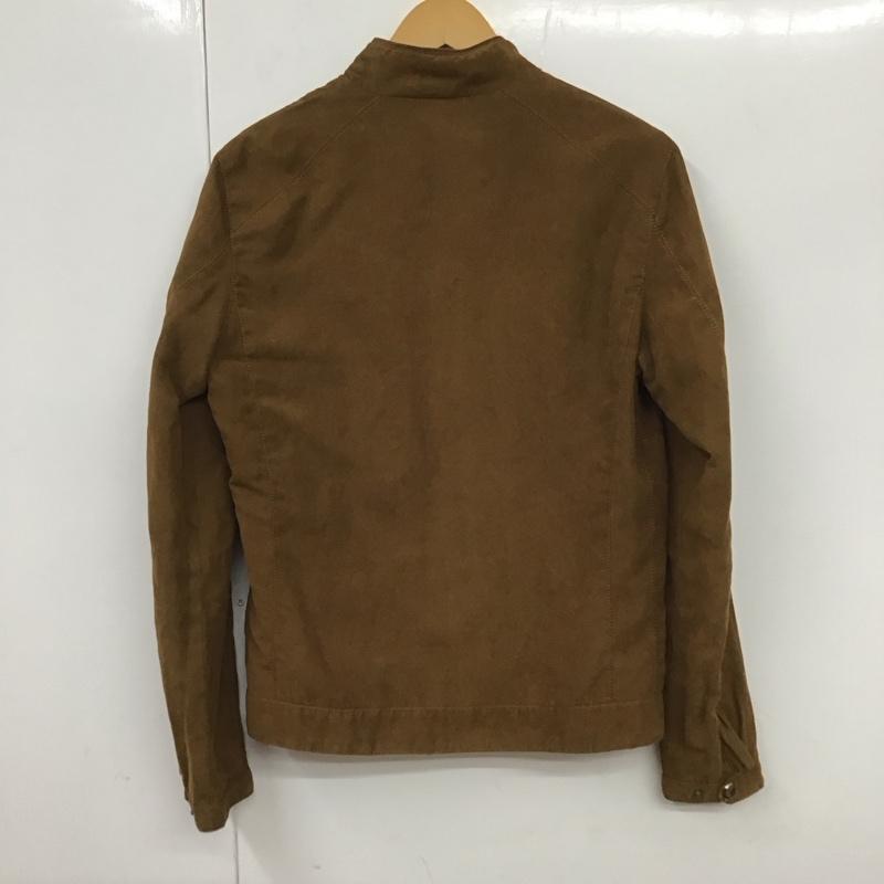 ザラメン ZARA MAN ジャケット、上着 ジャケット、ブレザー ジップアップジャケット アウター 古着 S 無地 茶 / ブラウン /  メンズ USED 古着 中古 10130532