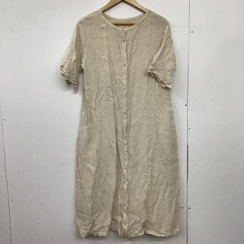 スタディオクリップ studio CLIP ワンピース ロングスカート FREE 無地 ベージュ / ベージュ /  レディース USED 古着 中古 10150435