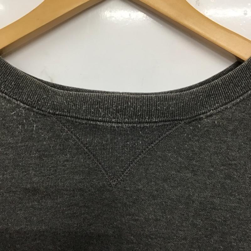 カーハート Carhartt トレーナー 長袖 長袖トレーナー スウェット クルーネック プルオーバー XL ロゴ、文字 灰 / グレー /  メンズ USED 古着 中古 10138200