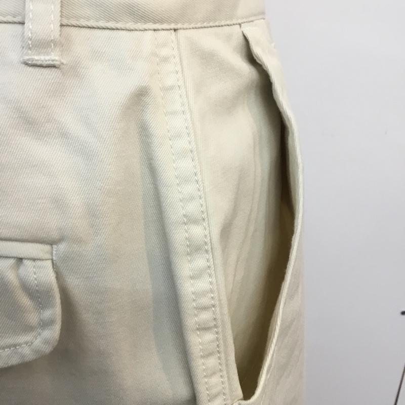 パーリッシィ PAR ICI パンツ ショートパンツ ひざ下 ガウチョ M 無地 アイボリー / アイボリー /  レディース USED 古着 中古 10048492