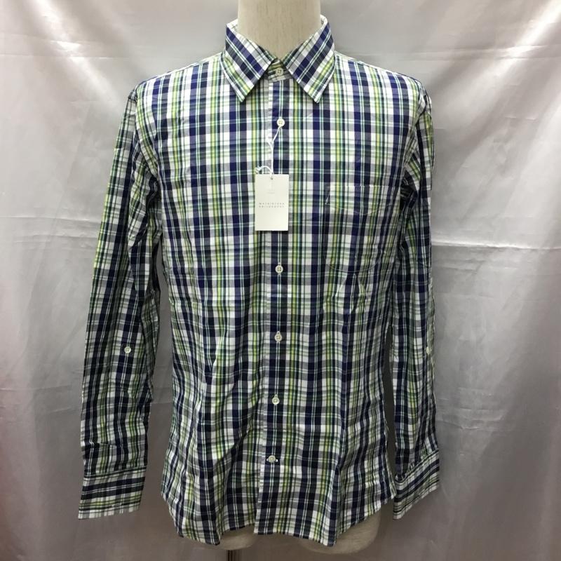 マッキントッシュフィロソフィー MACKINTOSH PHILOSOPH シャツ、ブラウス 長袖 H1M48-424-74 コットン タグ付き 40 チェック マルチカラー / マルチカラー /  メンズ USED 古着 中古 10111591