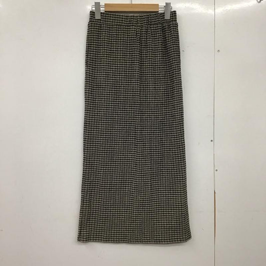 ローリーズファーム LOWRYS FARM スカート ロングスカート FREE チェック マルチカラー / マルチカラー /  レディース USED 古着 中古 10150636