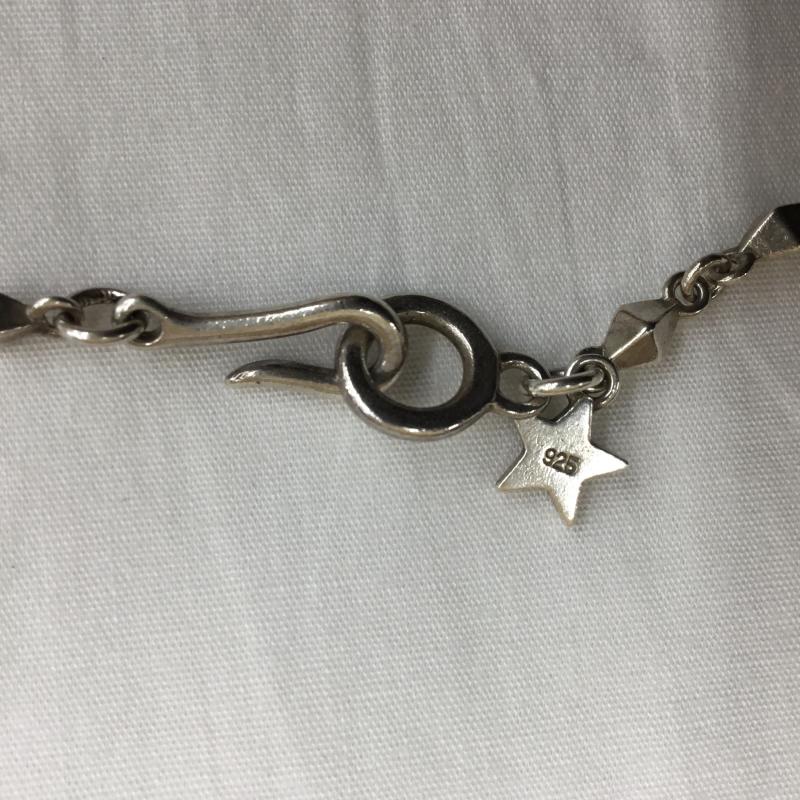 ジャスティンディヴィス JUSTIN DAVIS アクセサリー ネックレス、ペンダント SNJ213 SILVER925 CURIO チェーン ロゴ、文字 銀 / シルバー /  メンズ USED 古着 中古 10136320