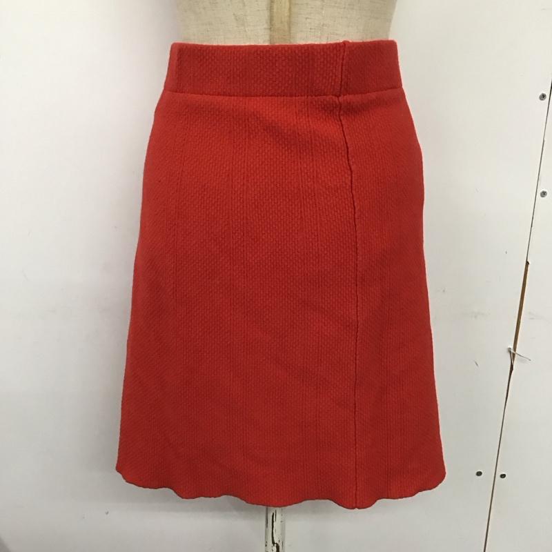 ムルーア MURUA スカート ミニスカート 011610801501 ニットタイトミニスカート M 無地 赤 / レッド /  レディース USED 古着 中古 10124428