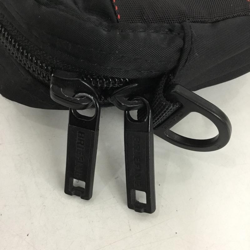ブリーフィング BRIEFING ポーチ ポーチ 3WAY POUCH CS ショルダー ウエストポーチ ゴルフ ロゴ、文字 黒 / ブラック /  メンズ USED 古着 中古 10150583