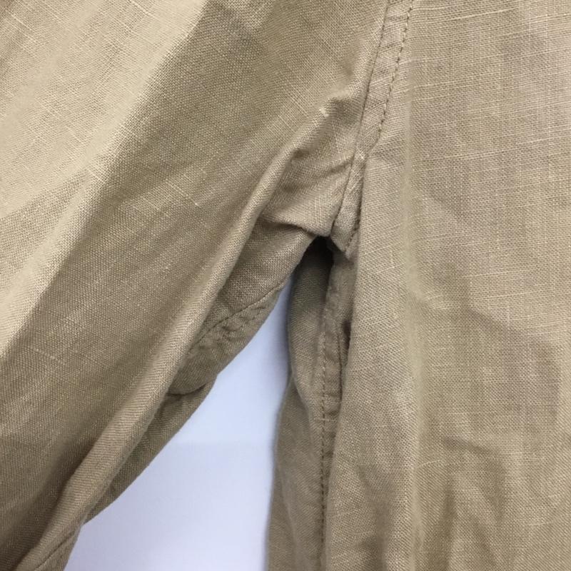アーバンリサーチ URBAN RESEARCH コート コート一般 UM14-HN09003 フレンチリネン ステンカラーコート L 無地 ベージュ / ベージュ /  メンズ USED 古着 中古 10144645