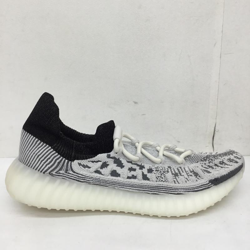 イージー YEEZY スニーカー スニーカー IG9608 adidas アディダス　YZY 350 V2 CMPCT SLATE WHITE 27.5cm 総柄 白 / ホワイト / X 灰 / グレー /  メンズ USED 古着 中古 10114204