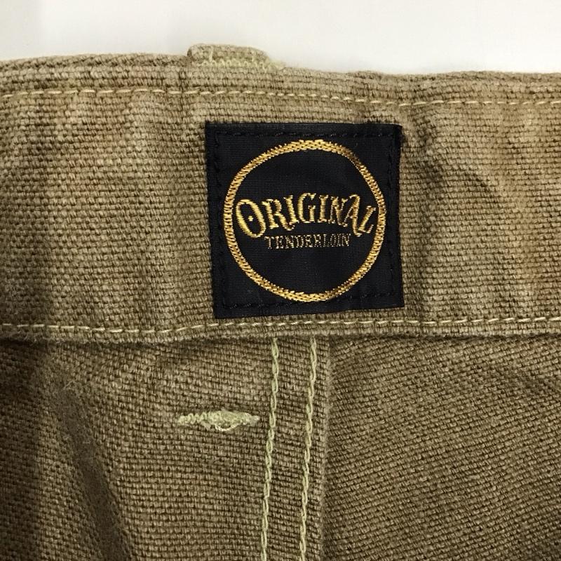 テンダーロイン TENDERLOIN パンツ ワークパンツ、ペインターパンツ ワークパンツ ワイドパンツ カジュアルパンツ S 無地 茶 / ブラウン /  メンズ USED 古着 中古 10116574