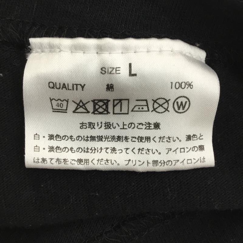 アーバンリサーチ アイディー URBAN RESEARCH ID Tシャツ 半袖 マトリックス　Movie Tee L ロゴ、文字 黒 / ブラック /  メンズ USED 古着 中古 10145810