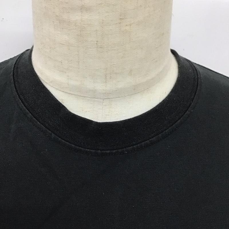 ザノースフェイス THE NORTH FACE カットソー 長袖 nt82137 ロングスリーブデジタルロゴティー 長袖カットソー プリントTシャツ M ロゴ、文字 黒 / ブラック /  メンズ USED 古着 中古 10112088