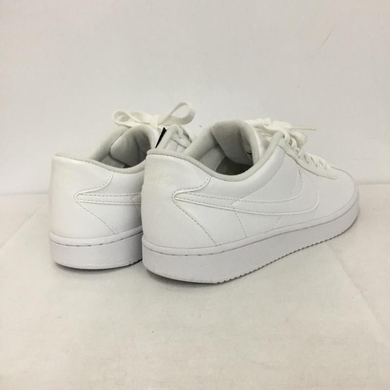ナイキ NIKE スニーカー スニーカー 443627 102 BRUTEZ 24.5cm 箱有 24.5cm ロゴ、文字 白 / ホワイト /  レディース USED 古着 中古 10144821
