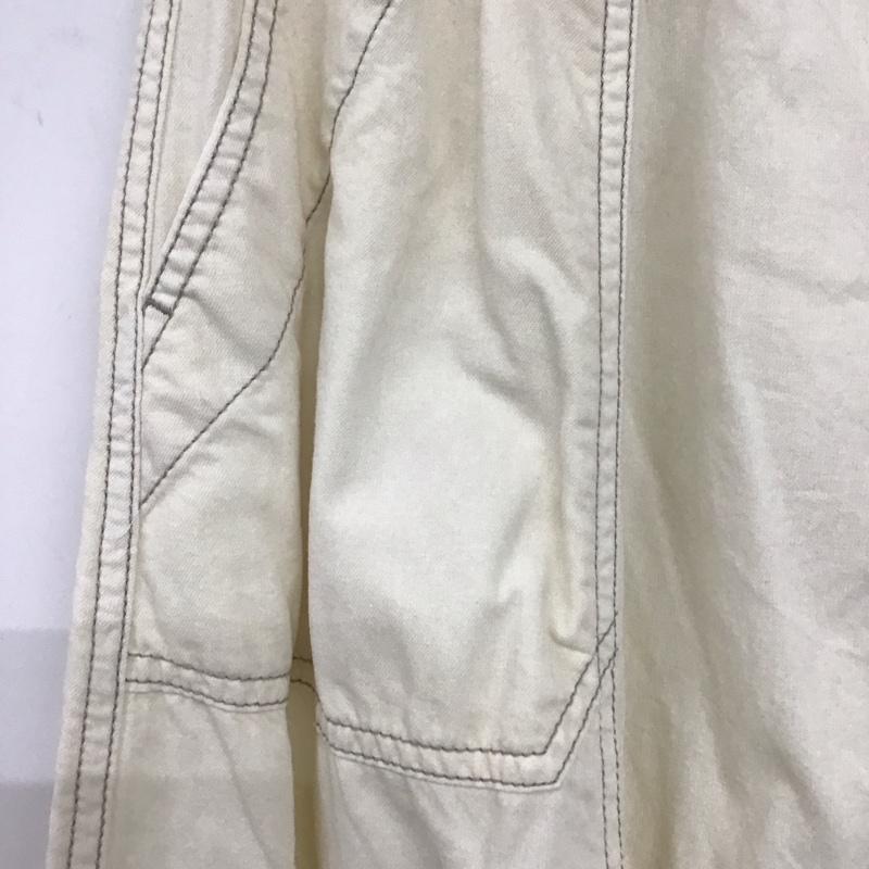 ニコアンド niko and... スカート ロングスカート L 無地 白 / ホワイト /  レディース USED 古着 中古 10140408