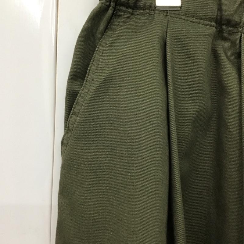 ニコアンド niko and... ボトムス ボトムス L 無地 カーキ / カーキ /  レディース USED 古着 中古 10131605