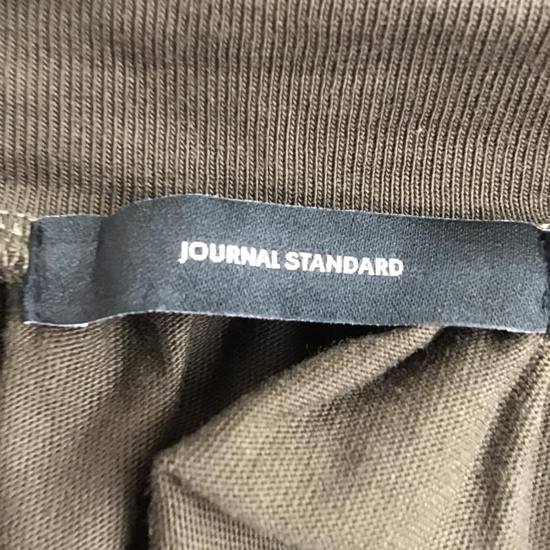 ジャーナルスタンダード JOURNAL STANDARD ワンピース ロングスカート 半袖ロングワンピース フレアスカート クルーネック 無地 茶 / ブラウン /  レディース USED 古着 中古 10119484