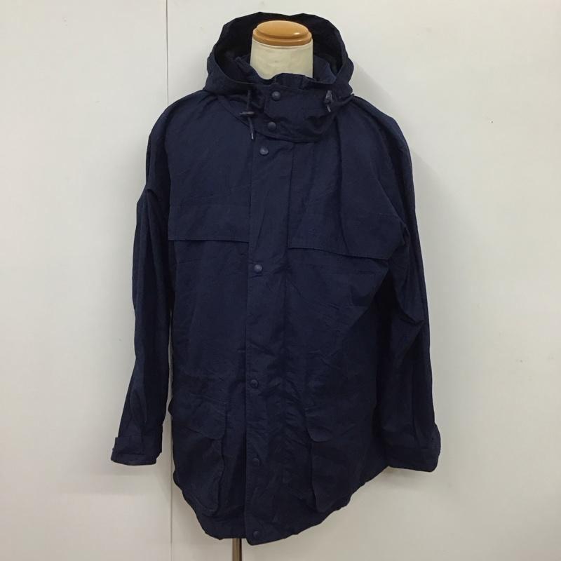 エディーバウアー Eddie Bauer ジャケット、上着 ジャンパー、ブルゾン ジップアップジャケット ジャンパー ジャケット カジュアルジャケット アウター L 無地 紺 / ネイビー /  メンズ USED 古着 中古 10116014