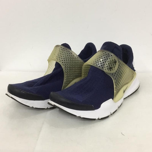ナイキ NIKE スニーカー スニーカー 819686-400 SOCK DART 28cm 28.0cm ワンポイント 紺 / ネイビー /  メンズ USED 古着 中古 10138033
