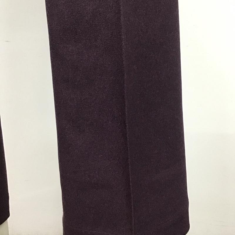 パブリックトウキョウ PUBLIC TOKYO パンツ スラックス 700440010 エバークリースフレアパンツ 1 無地 紫 / パープル /  レディース USED 古着 中古 10109349