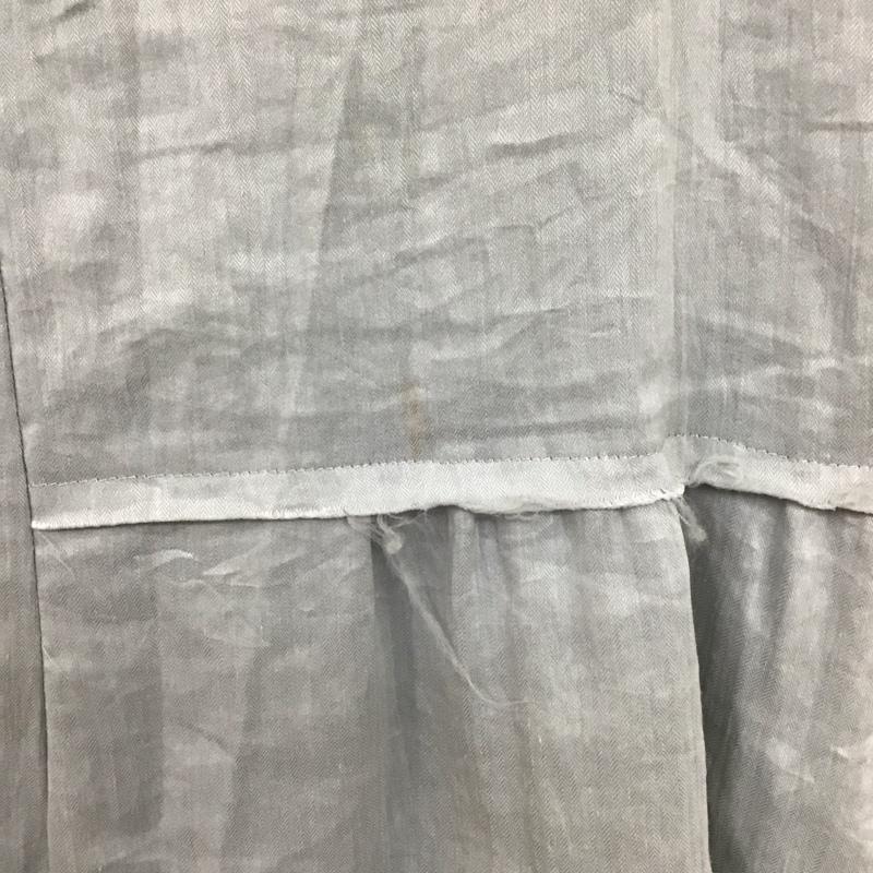 ワイズ Y s スカート ロングスカート 1 無地 灰 / グレー /  レディース USED 古着 中古 10129699