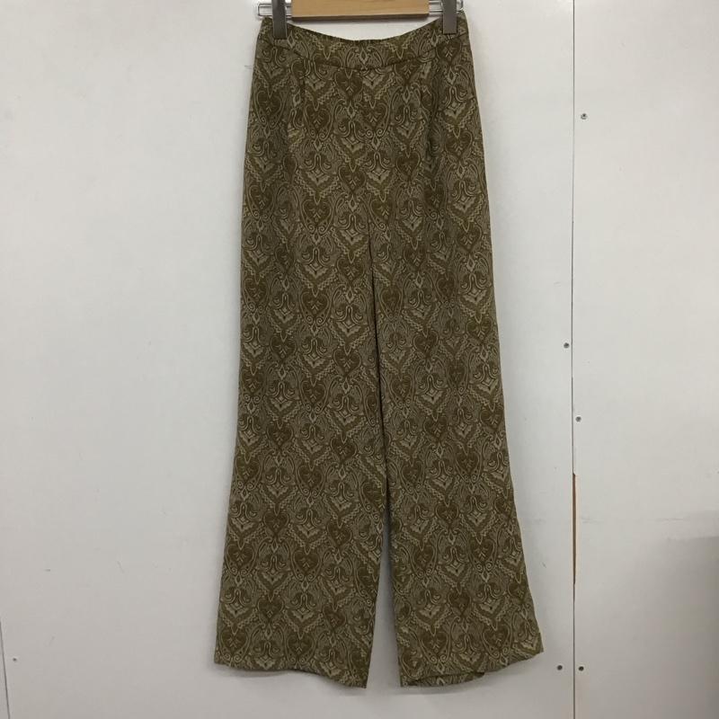 ローリーズファーム LOWRYS FARM パンツ スラックス FREE 総柄 マルチカラー / マルチカラー /  レディース USED 古着 中古 10132807