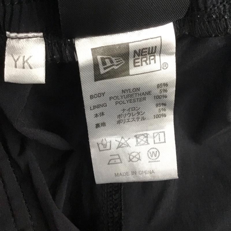 ニューエラ NEW ERA パンツ ショートパンツ L ロゴ、文字 黒 / ブラック /  メンズ USED 古着 中古 10108019
