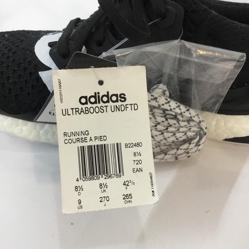 アディダス adidas スニーカー  スニーカー 靴 B22480 27.0cm 無地 黒 / ブラック /  メンズ USED 古着 中古 10022881