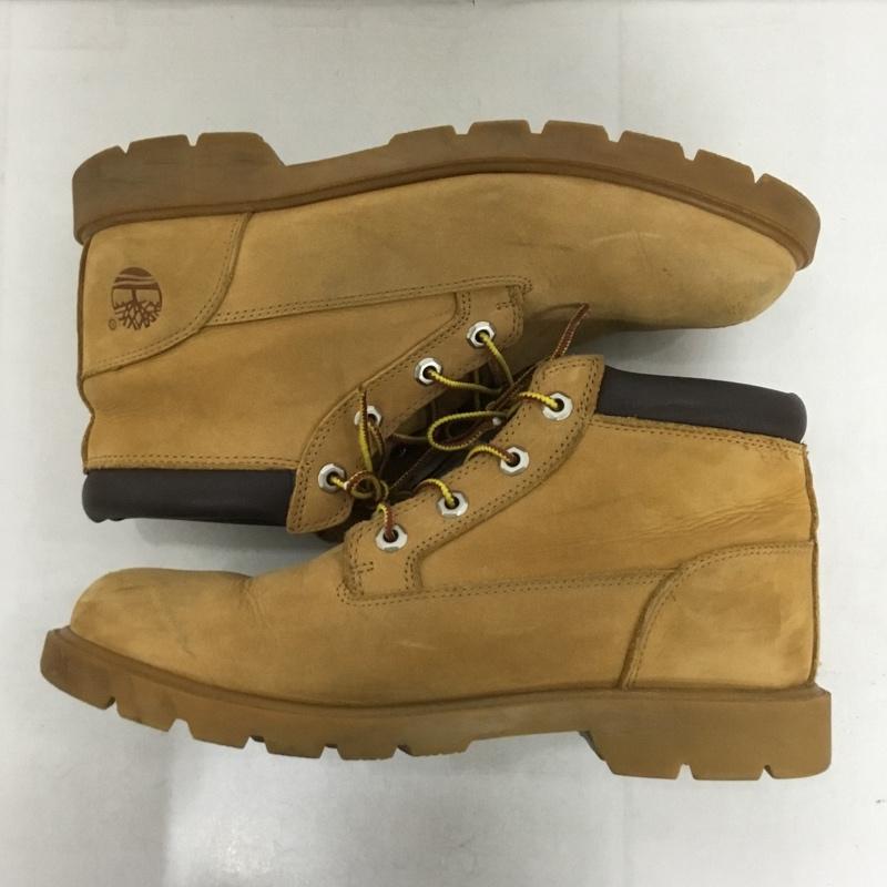 ティンバーランド Timberland ブーツ ショートブーツ 6040A BASIC CHUKKA ベーシックチャッカ UK8.5 27.0cm ワンポイント キャメル / キャメル /  メンズ USED 古着 中古 10142173