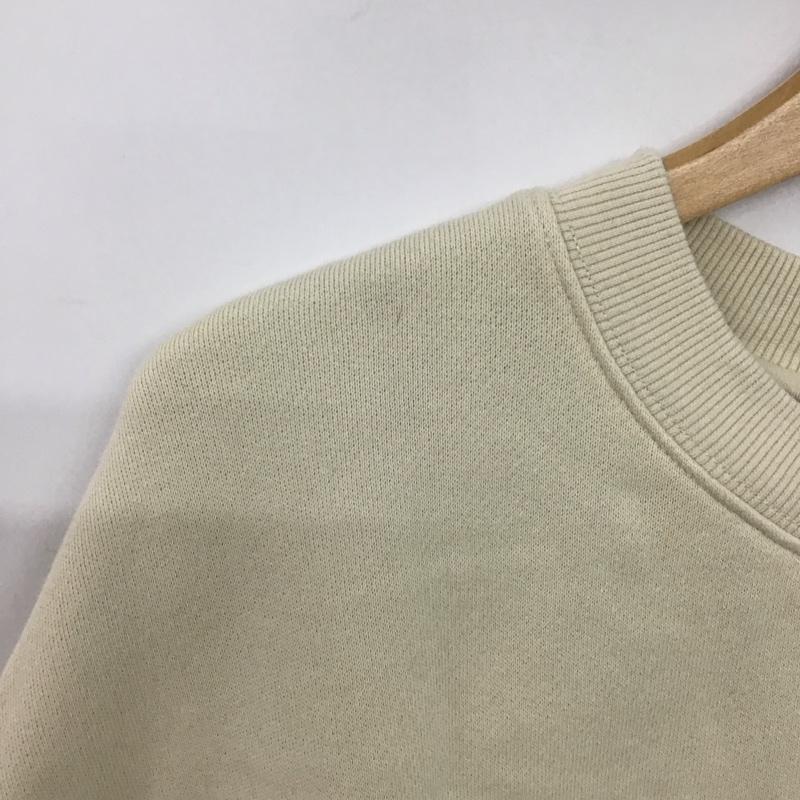 マウジー MOUSSY トレーナー 長袖 028CA590-5230 スウェット 裏起毛 FREE ロゴ、文字 アイボリー / アイボリー / X 黒 / ブラック / X 赤 / レッド /  レディース USED 古着 中古 10144097