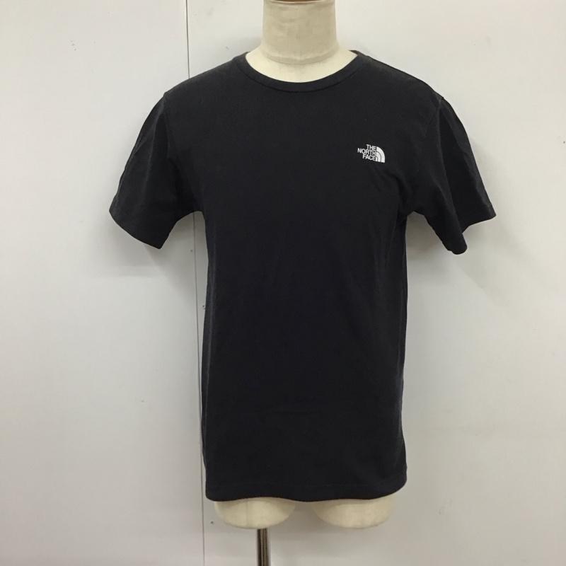 ザノースフェイス THE NORTH FACE Tシャツ 半袖 nt31946 ClimbingLiferTee 半袖カットソー プリントTシャツ クルーネックカットソー L ロゴ、文字 黒 / ブラック /  メンズ USED 古着 中古 10119520