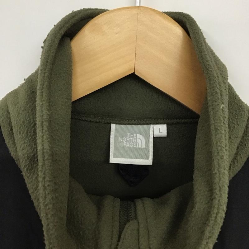 ザノースフェイス THE NORTH FACE ジャケット、上着 ジャンパー、ブルゾン nlw71904 マウンテンバーサマイクロジャケット L ロゴ、文字 カーキ / カーキ /  レディース USED 古着 中古 10145485