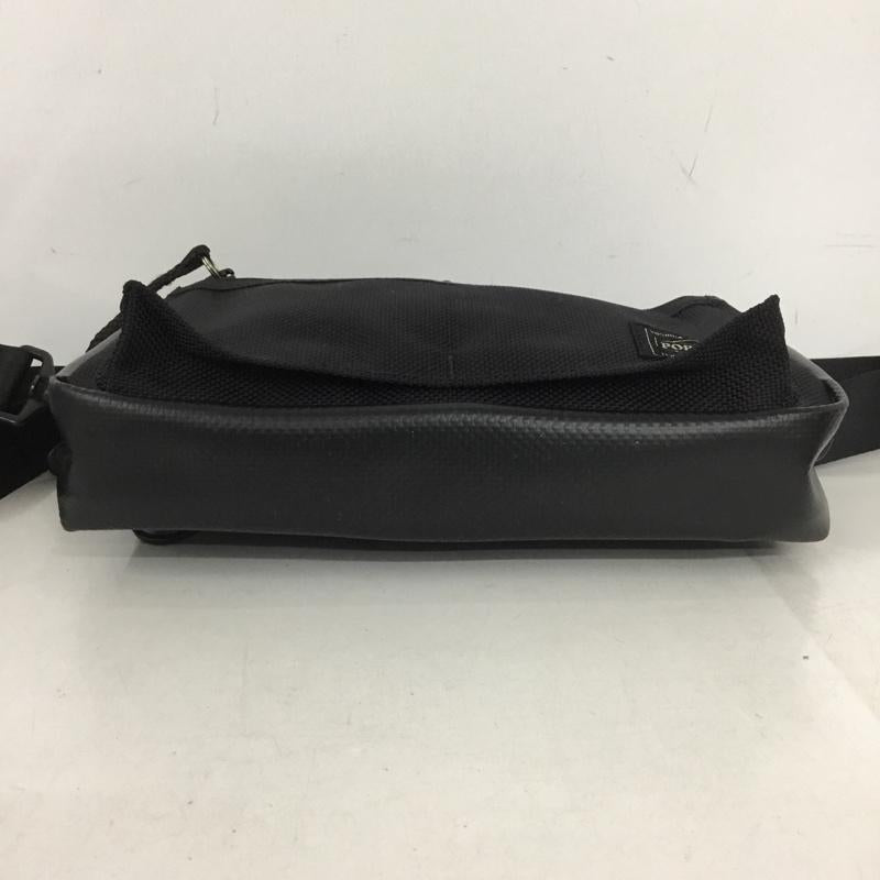 ポーター PORTER ショルダーバッグ ショルダーバッグ HEAT ロゴ、文字 黒 / ブラック /  メンズ USED 古着 中古 10146332