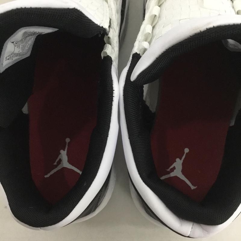 ナイキ NIKE スニーカー スニーカー CK6636-102 JORDAN MAX AURA 2 26.5cm 26.5cm ワンポイント 白 / ホワイト / X 黒 / ブラック /  メンズ USED 古着 中古 10142828