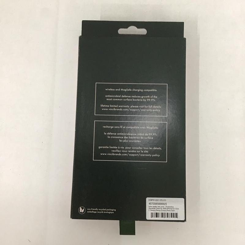 ケイトスペード Kate Spade ファッション小物 ファッション小物 KSIPH-222-CFLCC Protective Hardshell Case iPhone14 iPhoneケース ロゴ、文字 X 花柄 マルチカラー / マルチカラー /  レディース USED 古着 中古 10122759