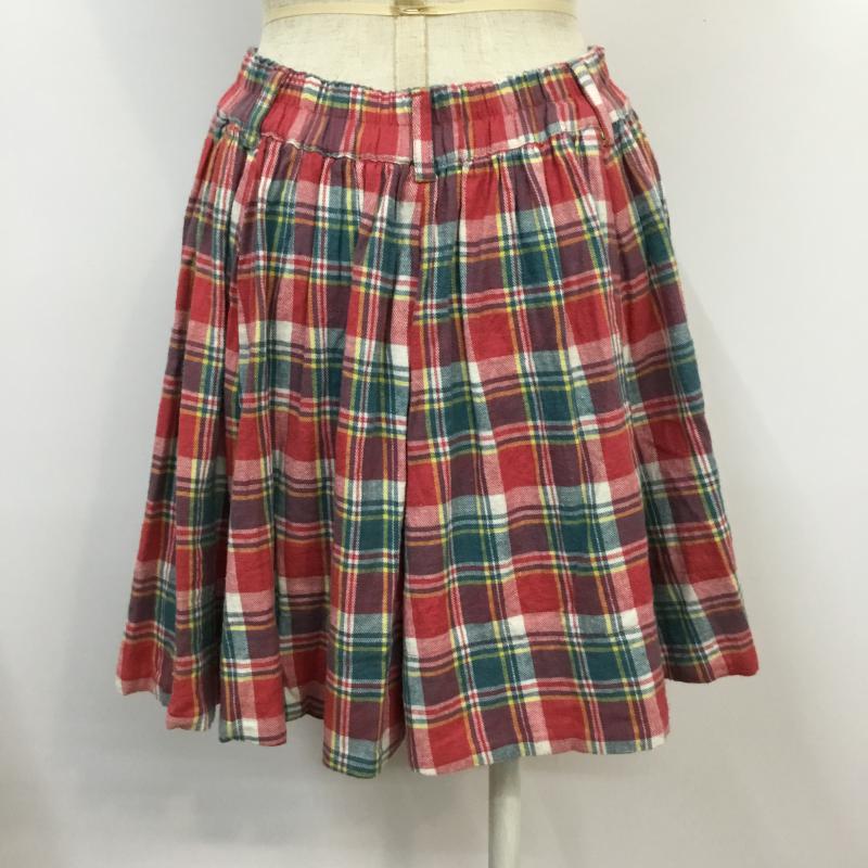 ローリーズファーム LOWRYS FARM スカート ミニスカート チェックスカート FREE チェック マルチカラー / マルチカラー /  レディース USED 古着 中古 10044957