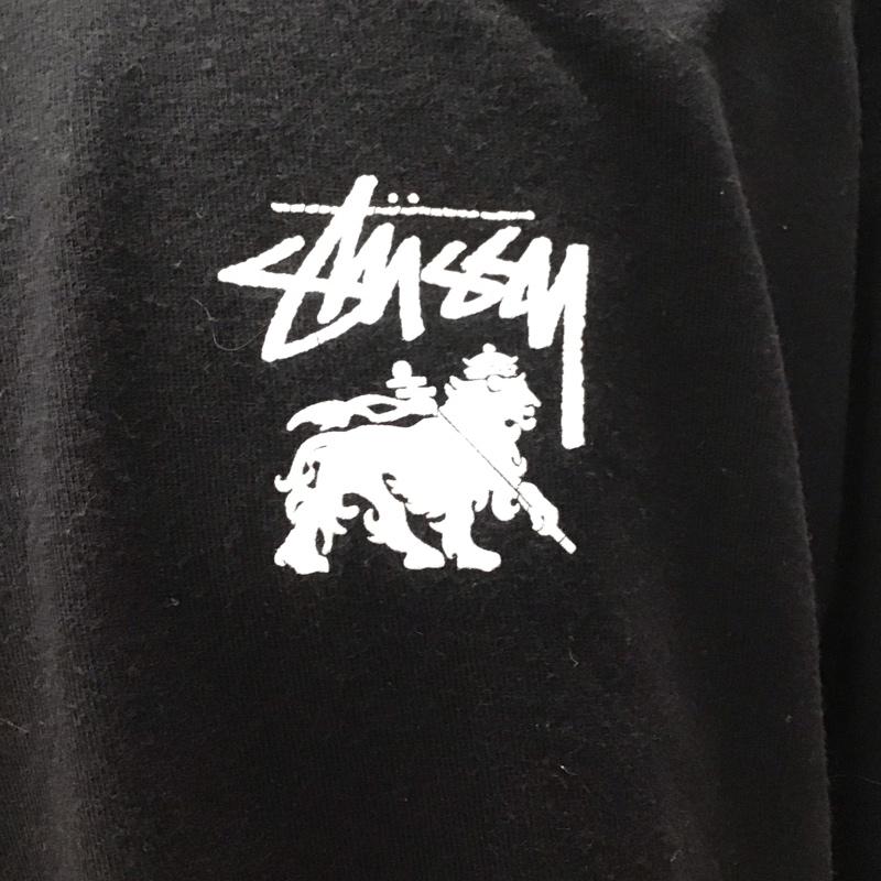 ステューシー STUSSY Tシャツ 半袖 L ロゴ、文字 X プリント 黒 / ブラック /  メンズ USED 古着 中古 10111833
