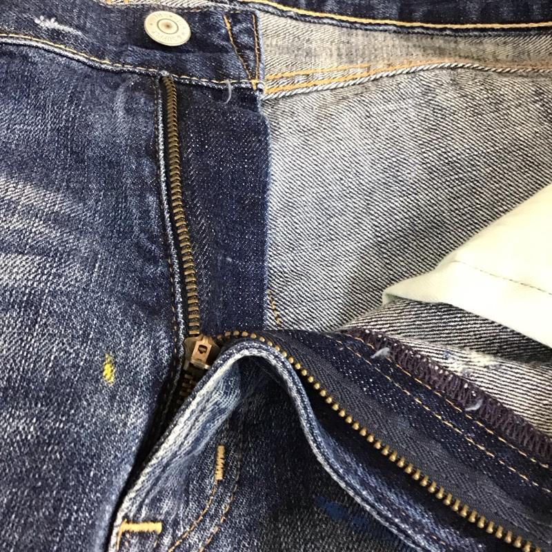 ラルフローレンデニム&サプライ RalphLauren Denim&Supply パンツ デニム、ジーンズ デニムパンツ ハーフパンツ ショートパンツ 34 プリント インディゴ / インディゴ /  メンズ USED 古着 中古 10117840