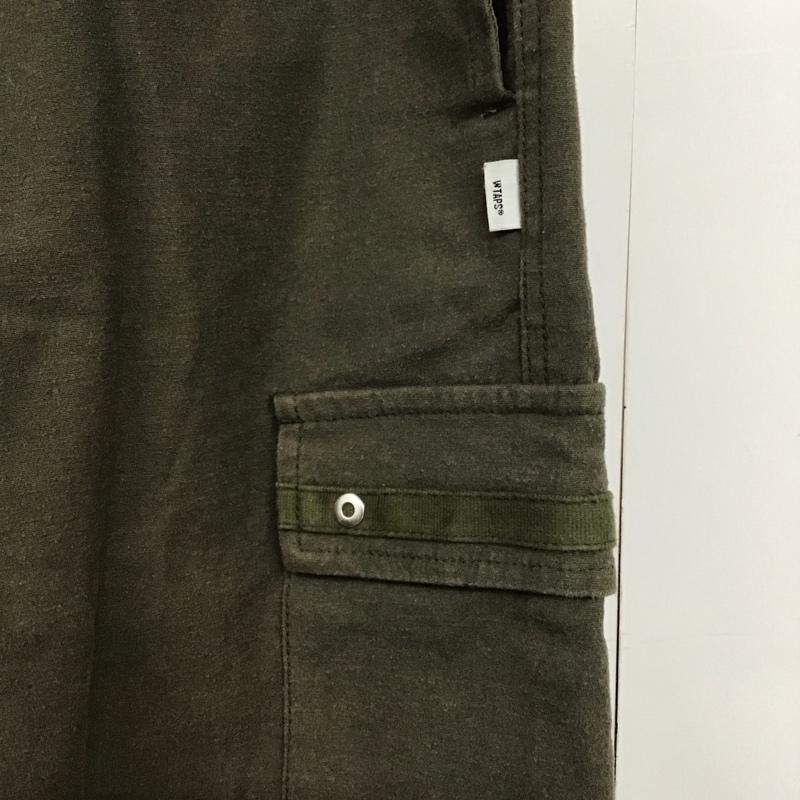 ダブルタップス WTAPS パンツ ワークパンツ、ペインターパンツ ワイドパンツ カジュアルパンツ ワークパンツ カーゴパンツ 3 無地 カーキ / カーキ /  メンズ USED 古着 中古 10140556