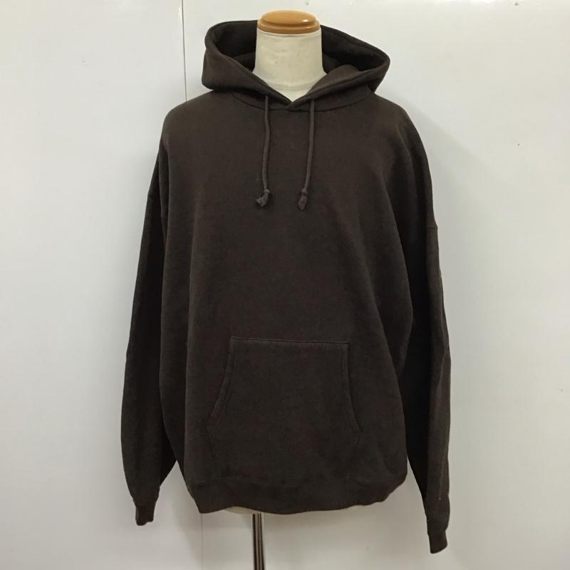 フリークスストア FREAK S STORE パーカー 長袖 GR21AW-02 裏起毛 プルオーバー XL 無地 ダークブラウン / ダークブラウン /  メンズ USED 古着 中古 10118100