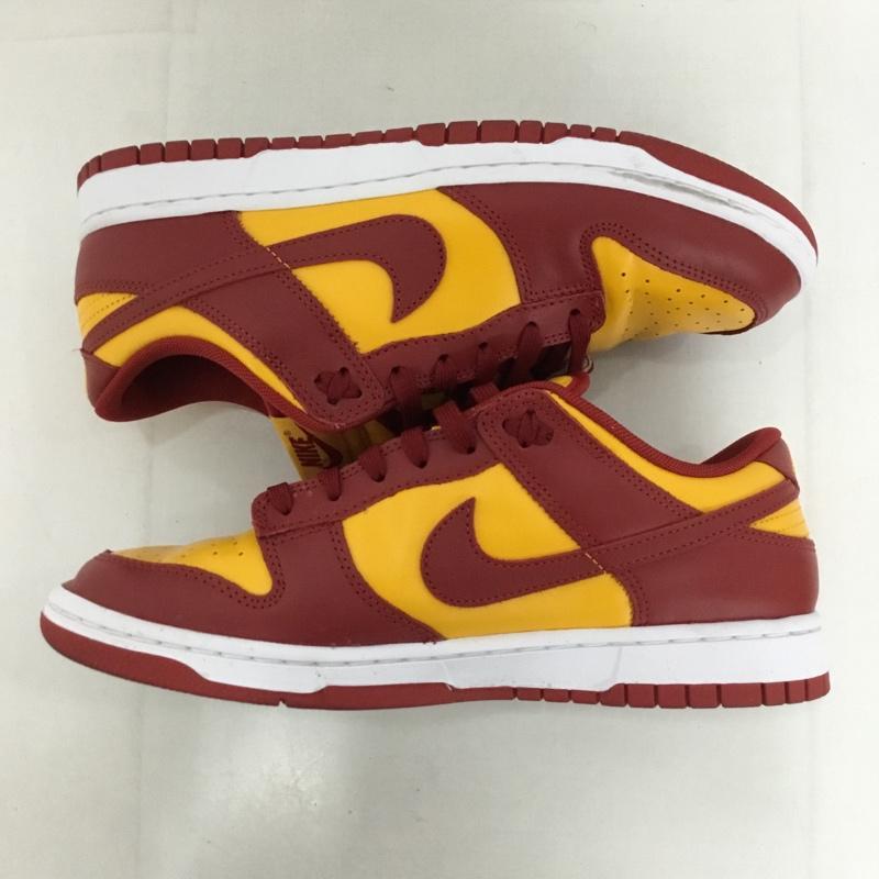 ナイキ NIKE スニーカー スニーカー DD1391 701 DUNK LOW RETRO 27.5cm 箱有 27.5cm ロゴ、文字 赤 / レッド / X 橙 / オレンジ /  メンズ USED 古着 中古 10128867